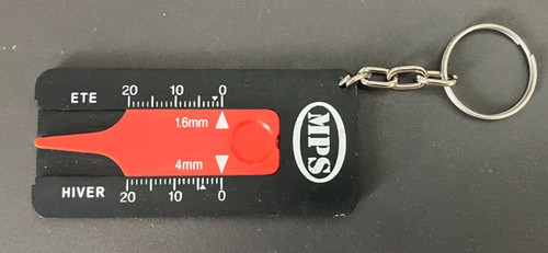 Ref porte cle jauge de - -,